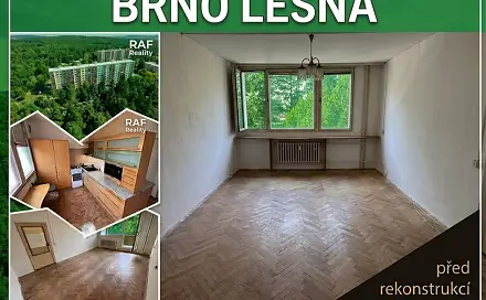 Prodej bytu 2+1 56 m², Nezvalova, Brno