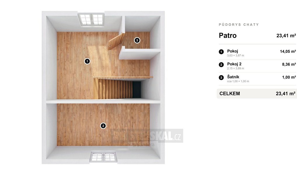 Prodej chaty/chalupy 85 m² s pozemkem 381 m², Bavorov – náhled fotky 17