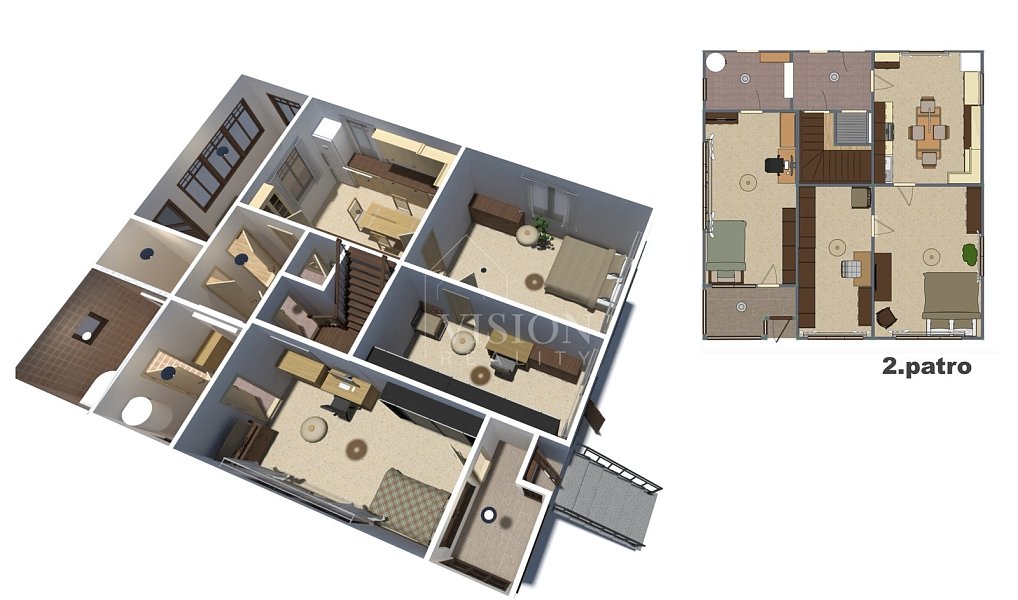 Prodej domu 130 m² s pozemkem 794 m², Staré Město pod Landštejnem – náhled fotky 3