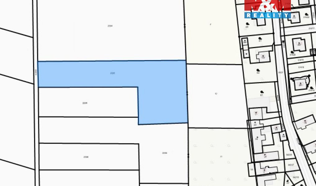 Prodej pole 1 891 m², Staré Hradiště – náhled fotky 2