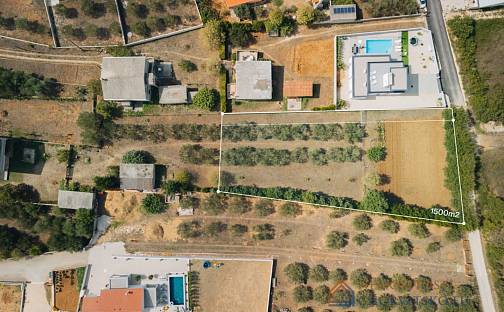 Prodej stavebního pozemku 500 m², Vrsi, Chorvatsko