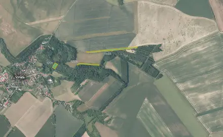 Prodej pole 8 667 m², Vinaře, okres Kutná Hora