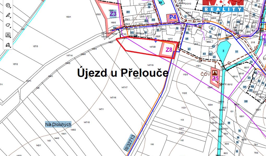 Prodej stavebního pozemku 8 659 m², Újezd u Přelouče – náhled fotky 4