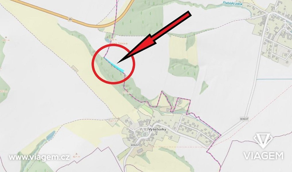 Prodej pole 1 852 m², Mohelnice – náhled fotky 4