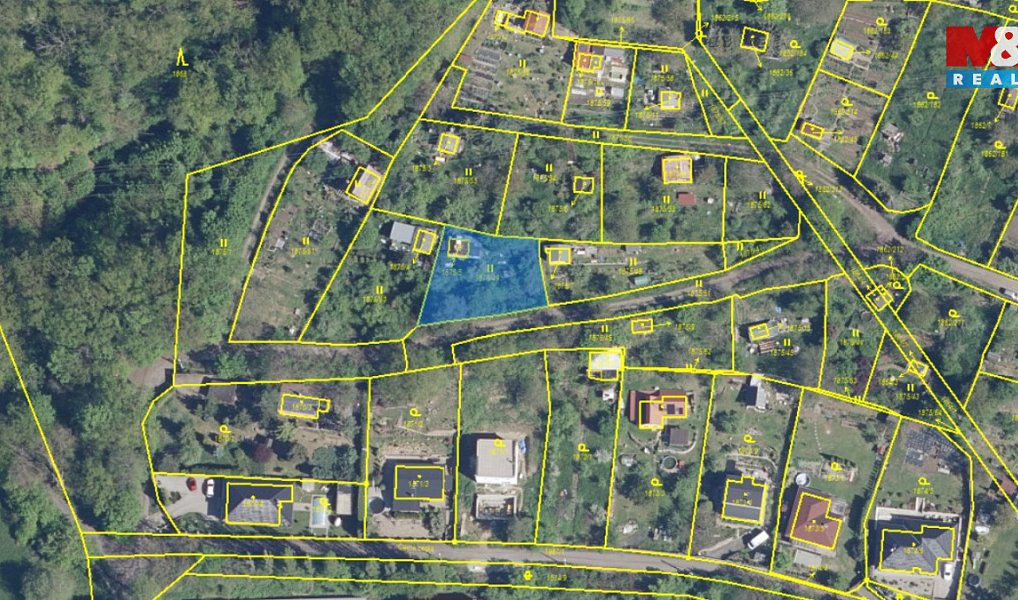 Prodej zahrady 700 m², Ústí nad Labem – náhled fotky 4