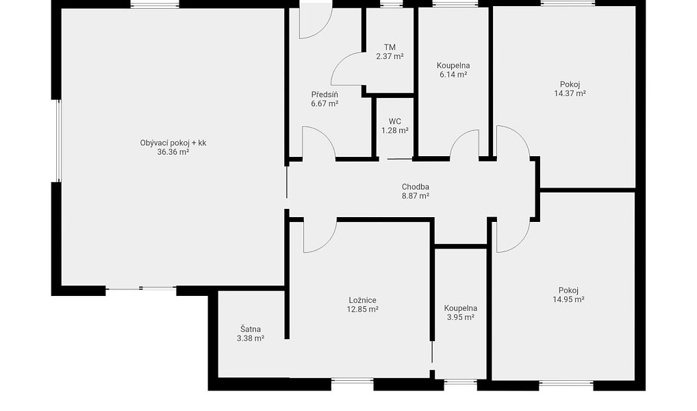 Prodej domu 120 m² s pozemkem 551 m², Líšťany – náhled fotky 26