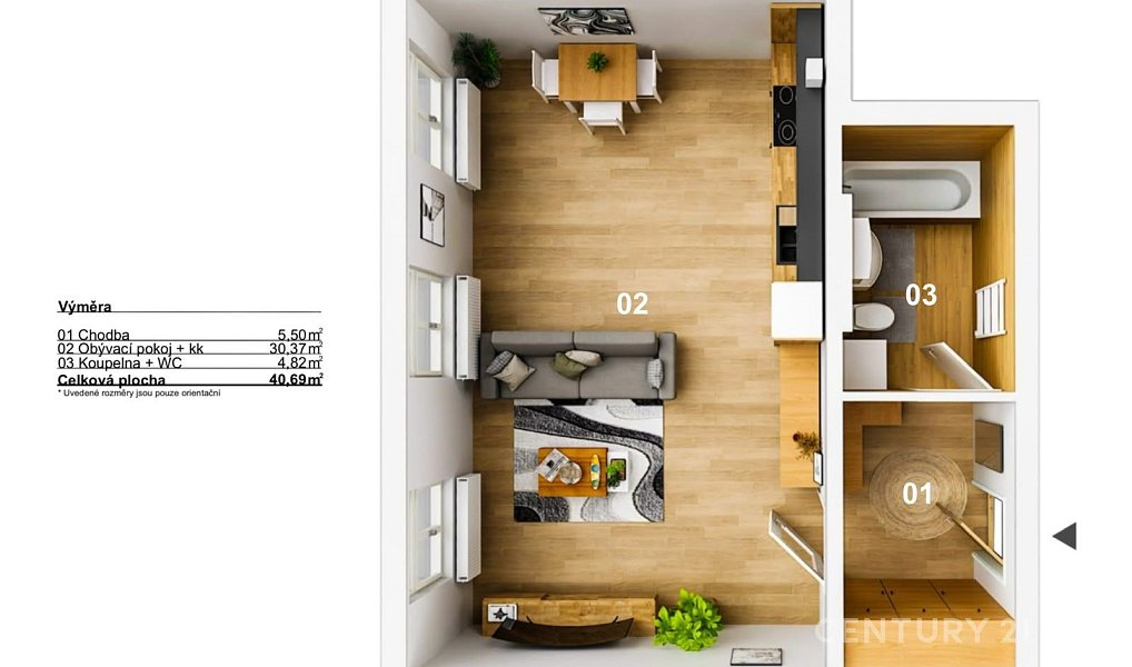 Prodej bytu 1+kk 47 m², Jablonec nad Nisou – náhled fotky 9