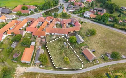 Prodej stavebního pozemku 1 096 m², Nová Cerekev, okres Pelhřimov
