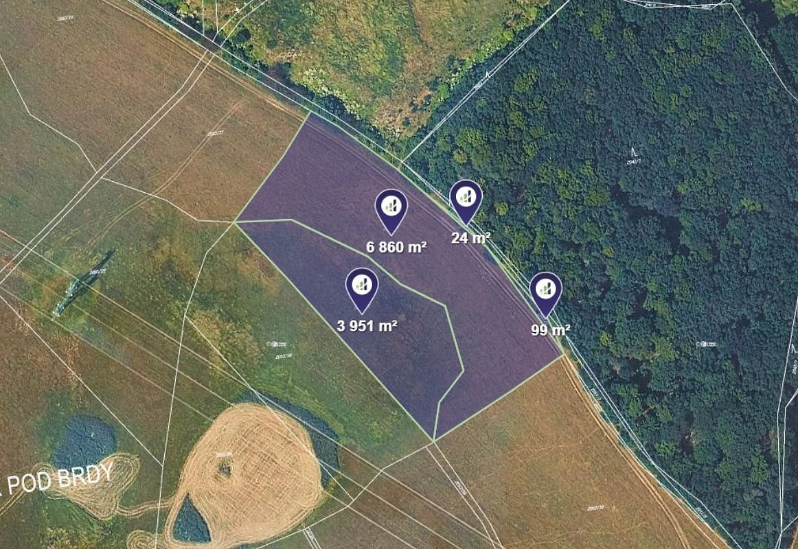 Prodej pole 10 934 m²