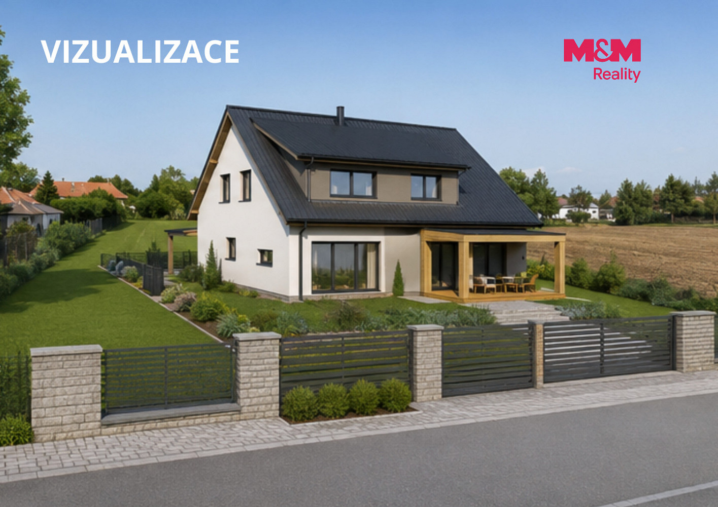 Prodej stavebního pozemku 3 683 m² – fotografie 3