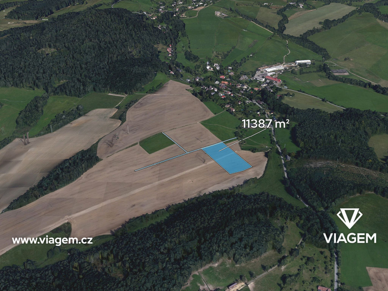 Prodej pole 5 124 m²