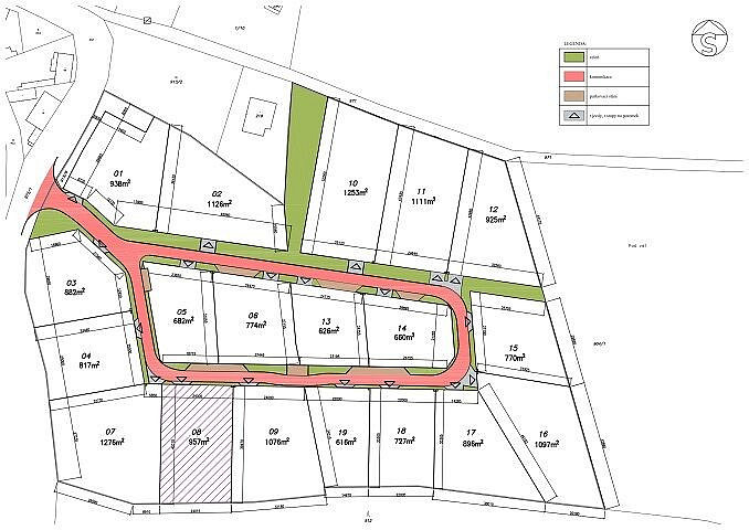 Prodej stavebního pozemku 957 m² – fotografie 5