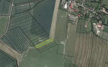 Prodej pole 7 216 m², Slapy, okres Tábor