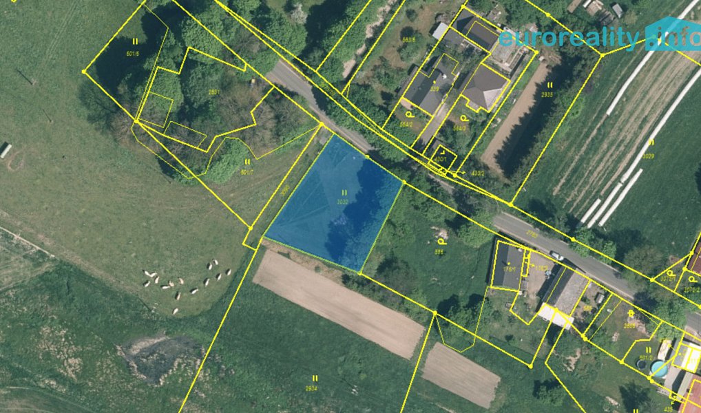 Prodej stavebního pozemku 1 164 m², Tři Sekery – náhled fotky 12