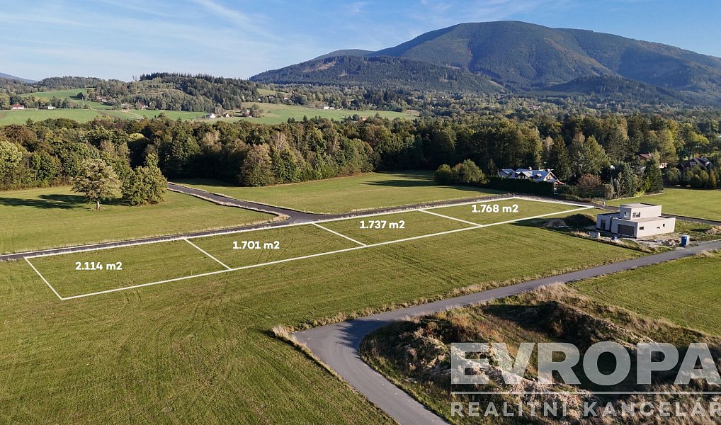 Prodej stavebního pozemku 1 737 m², Čeladná – náhled fotky 2