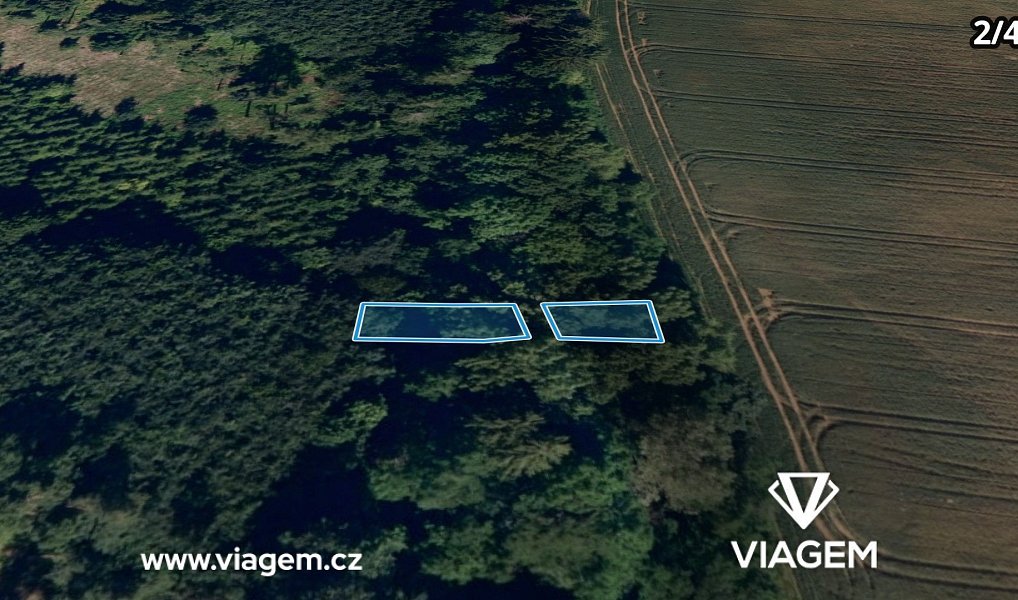Prodej lesa 4 460 m², Lukovany – náhled fotky 6