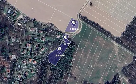 Prodej louky 6 357 m², Lipová, okres Prostějov