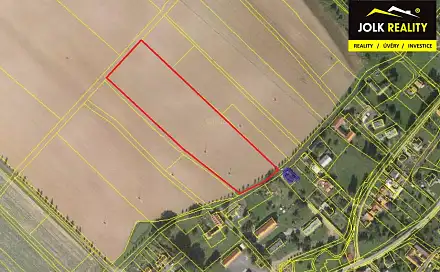 Prodej stavebního pozemku 27 729 m², Bělotín, okres Přerov