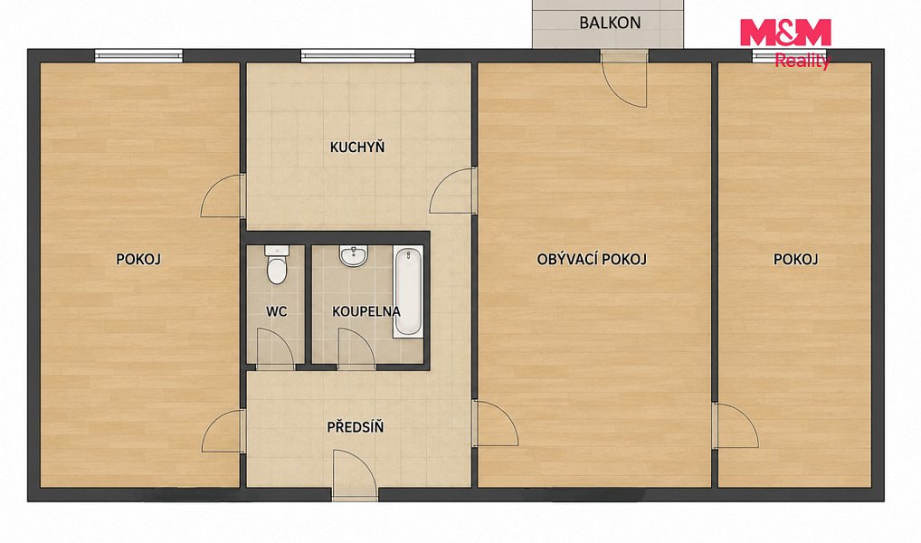 Prodej bytu 3+1 62 m², Karviná – náhled fotky 12