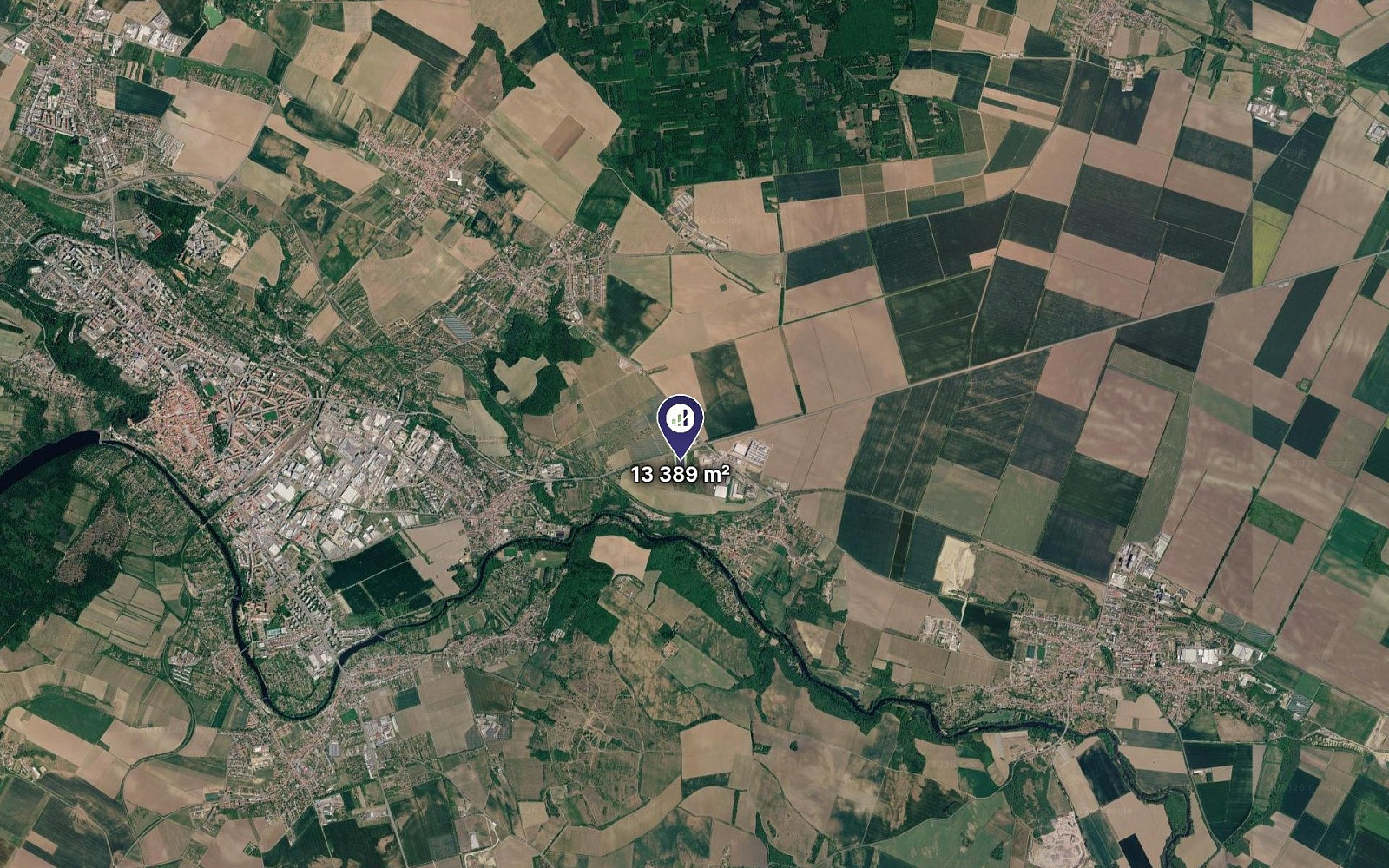 Prodej komerčního pozemku 13 389 m² – fotografie 2