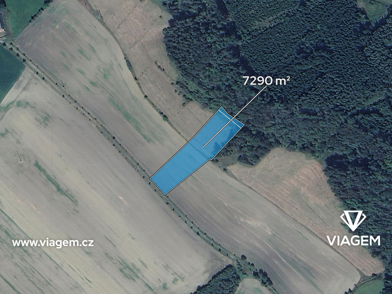Prodej pole 1 822 m² – fotografie 2