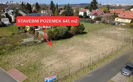 Prodej stavebního pozemku 641 m², Praha 10