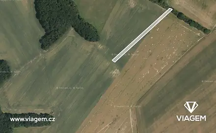 Prodej pole 608 m², Mistřice, okres Uherské Hradiště