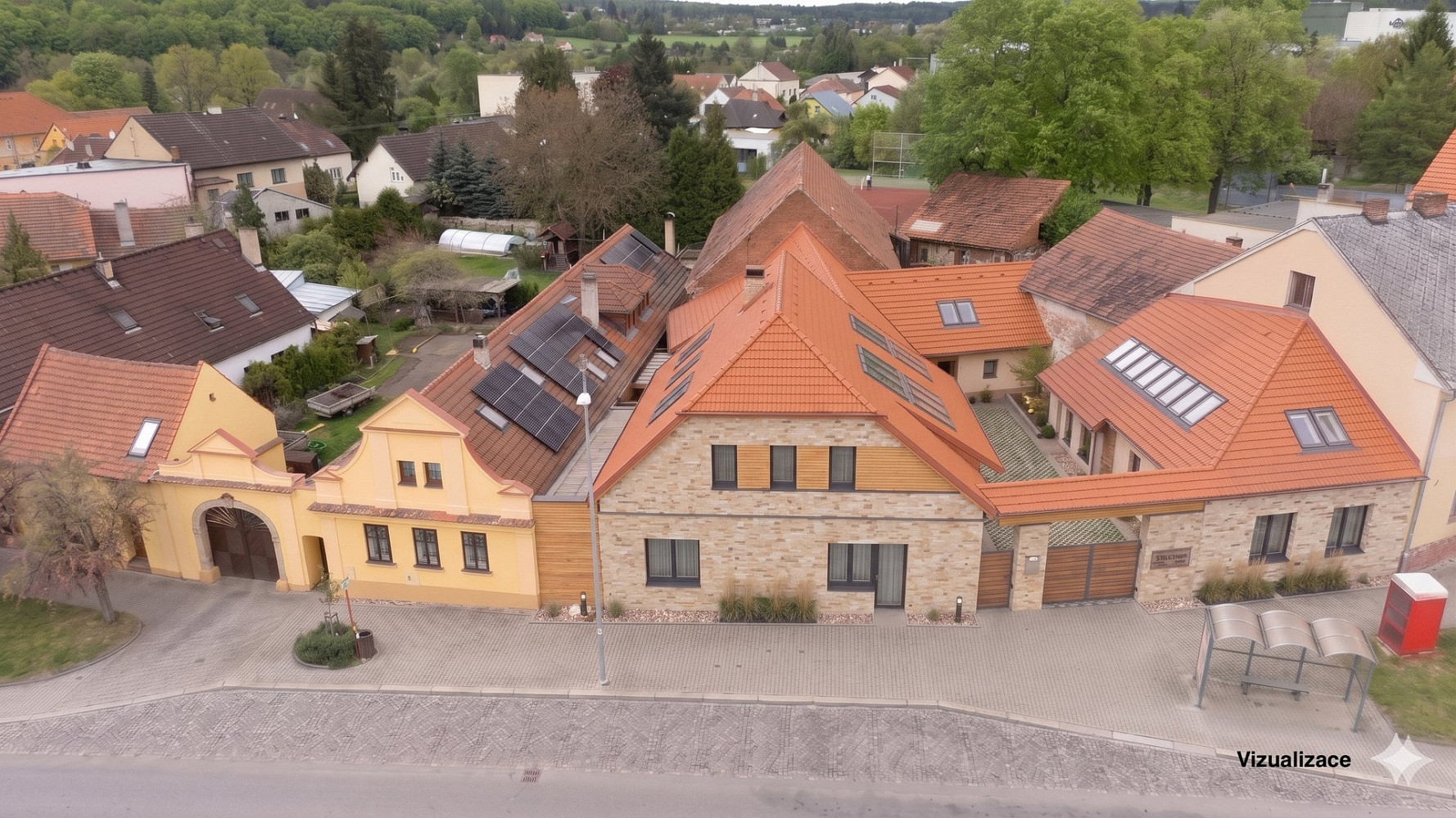 Prodej nájemního domu, činžáku 764 m² — photo 2