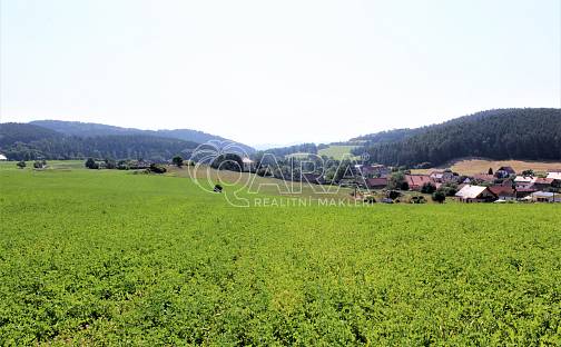 Prodej stavebního pozemku 41 779 m², Obory, okres Příbram