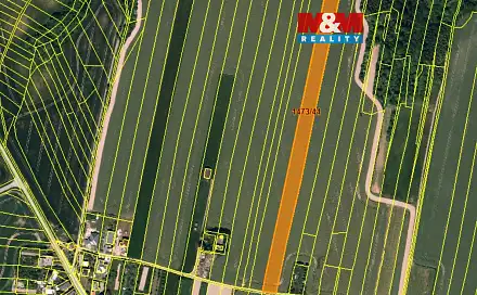 Prodej pole 1 163 m², Tísek, okres Nový Jičín
