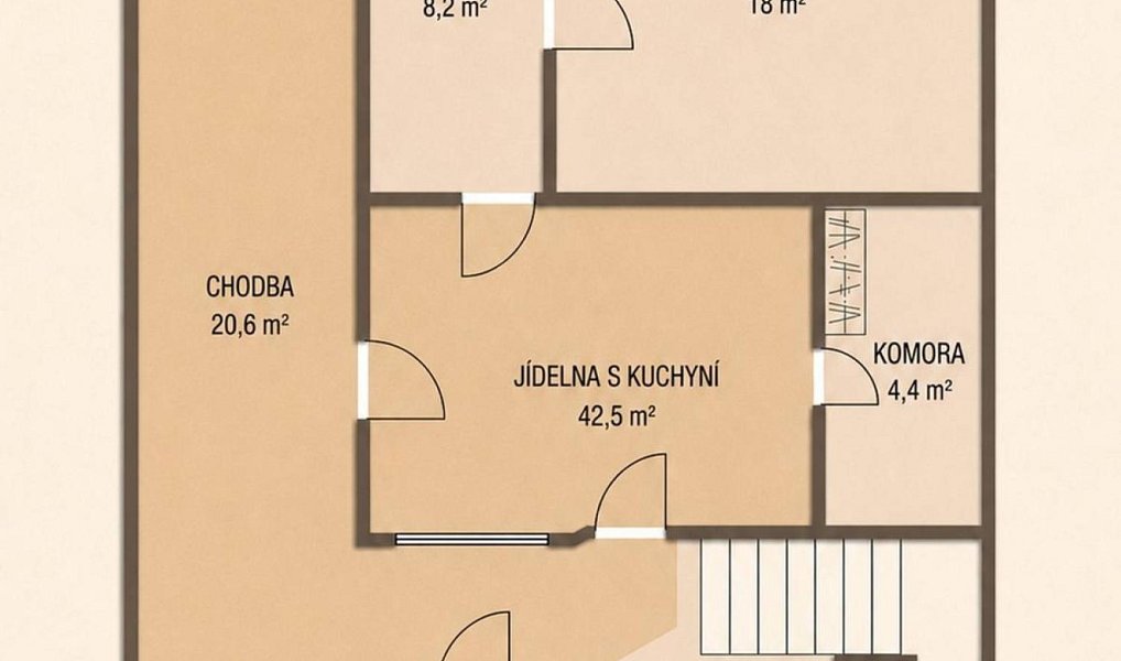 Prodej domu 180 m² s pozemkem 836 m², Kokory – náhled fotky 9