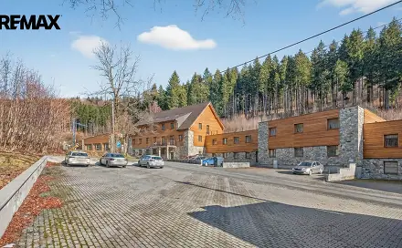 Prodej ubytovacího objektu 1 978 m², Na Mýtince, Jeseník - Dětřichov