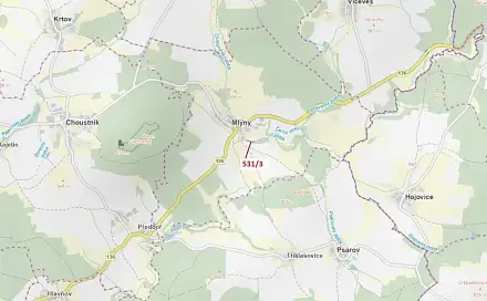 Dražba lesa 1 397 m², Mlýny