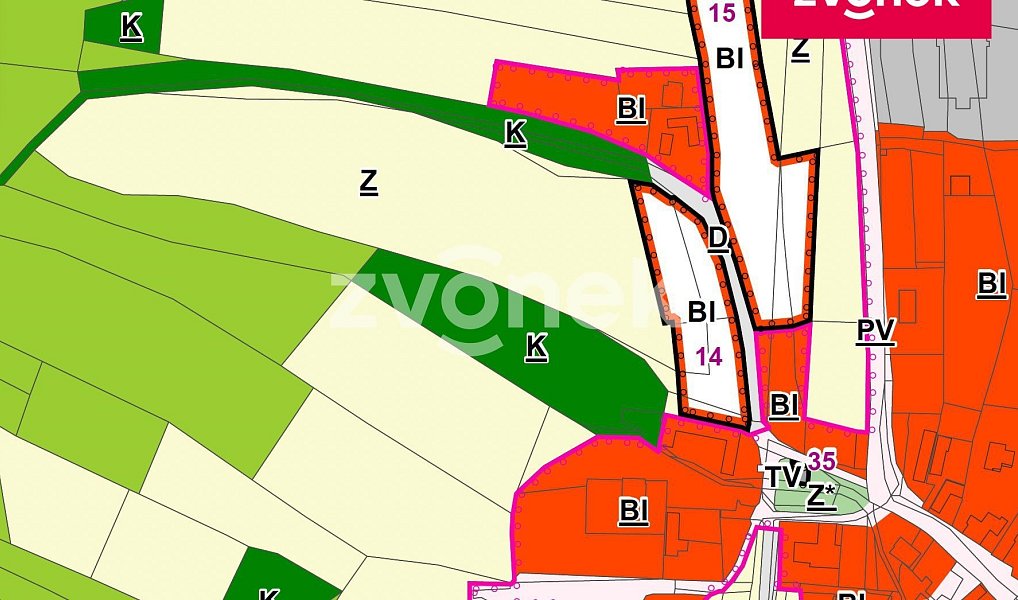 Prodej pole 17 509 m², Ludkovice – náhled fotky 5