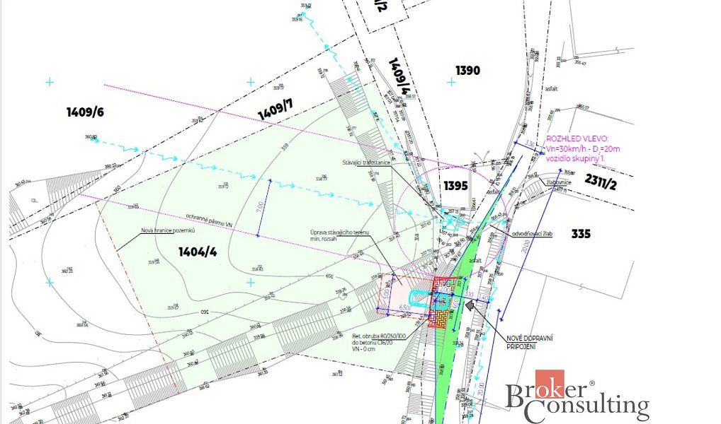 Prodej stavebního pozemku 1 091 m², Radnice – náhled fotky 5
