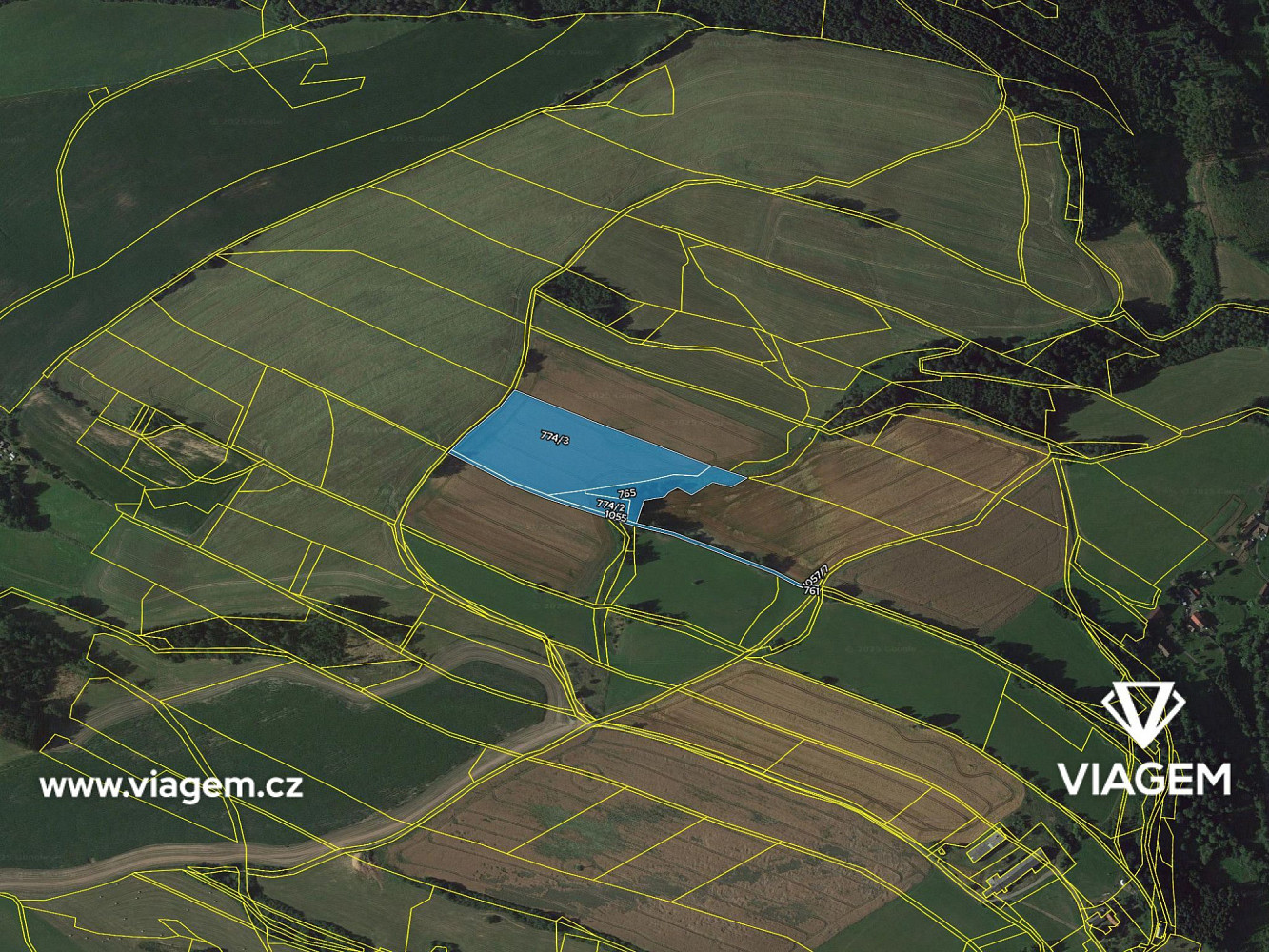 Prodej pole 11 311 m² – pohled 4