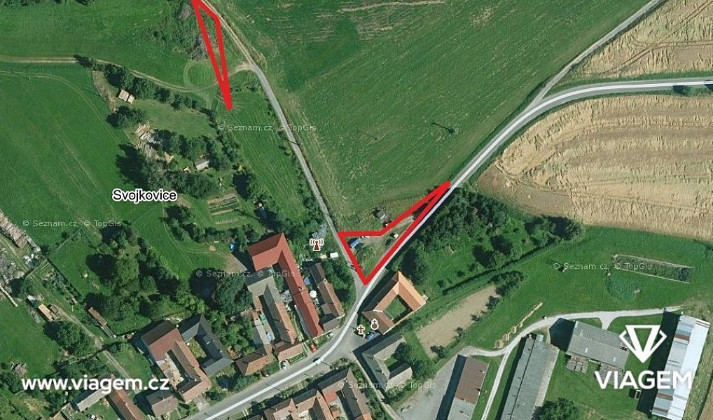 Prodej pole 301 m², Svojkovice – náhled fotky 3