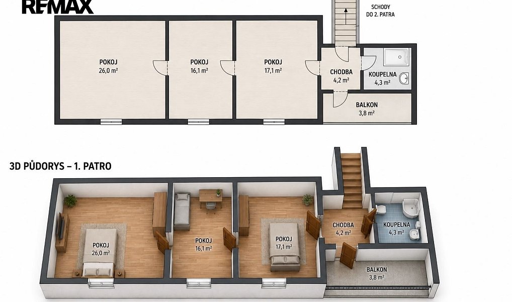 Prodej domu 160 m² s pozemkem 751 m², Vršovice – náhled fotky 19