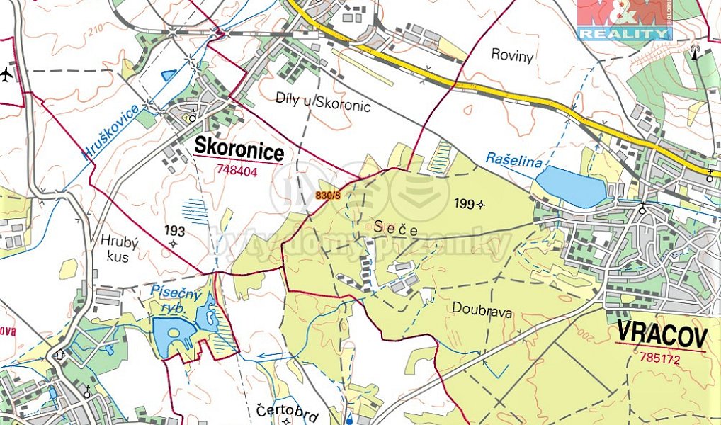 Prodej lesa 299 m², Skoronice – náhled fotky 4