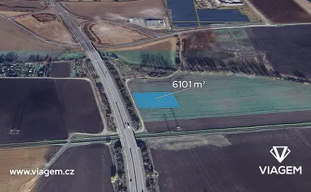 Prodej pole 1 220 m², Hulín, okres Kroměříž
