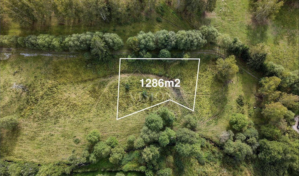 Prodej stavebního pozemku 1 286 m², Horní Planá – náhled fotky 2