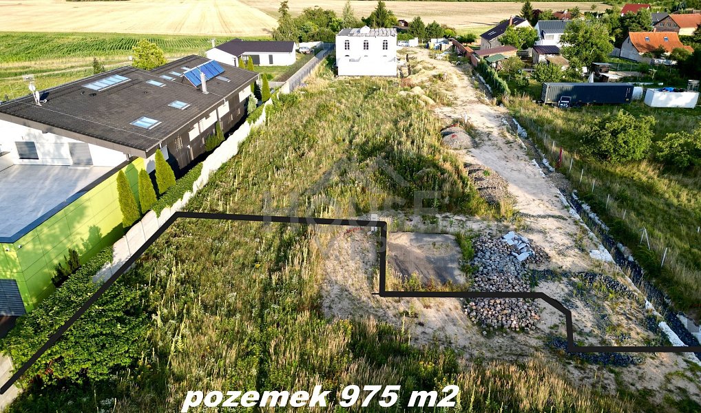 Prodej stavebního pozemku 975 m², Jirny – náhled fotky 4