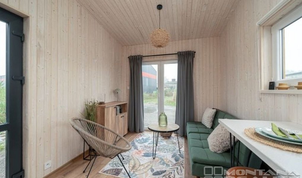 Novostavba celoročně obyvatelného Tiny house s loftem na spaní, Olomouc – náhled fotky 4