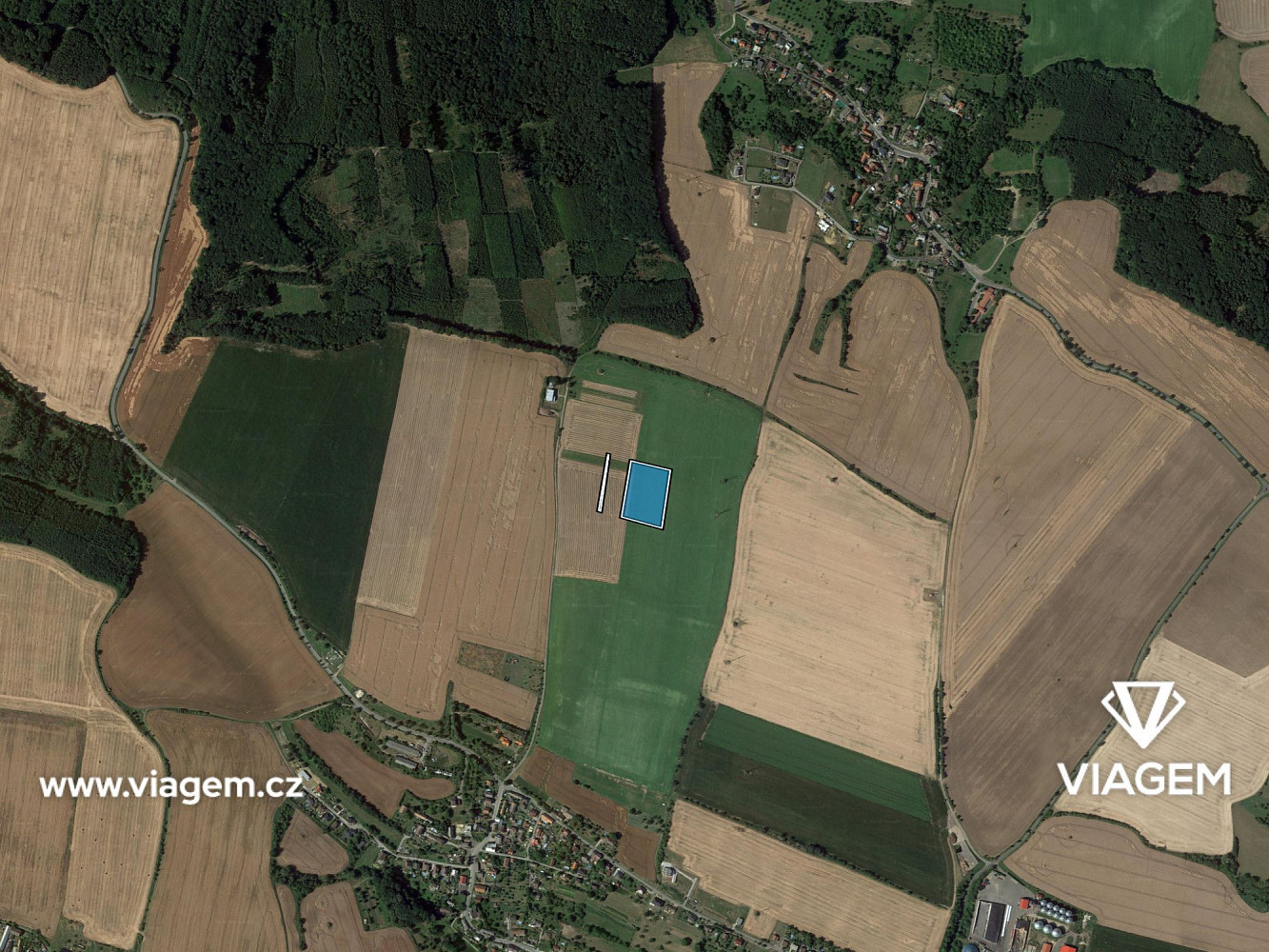 Prodej pole 673 m² – fotografie 3