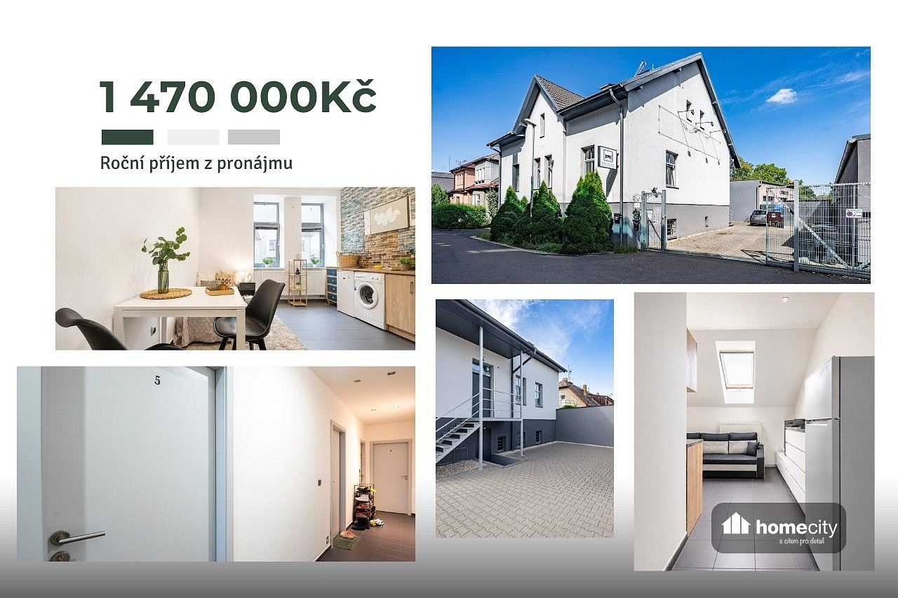 Prodej nájemního domu, činžáku 300 m²