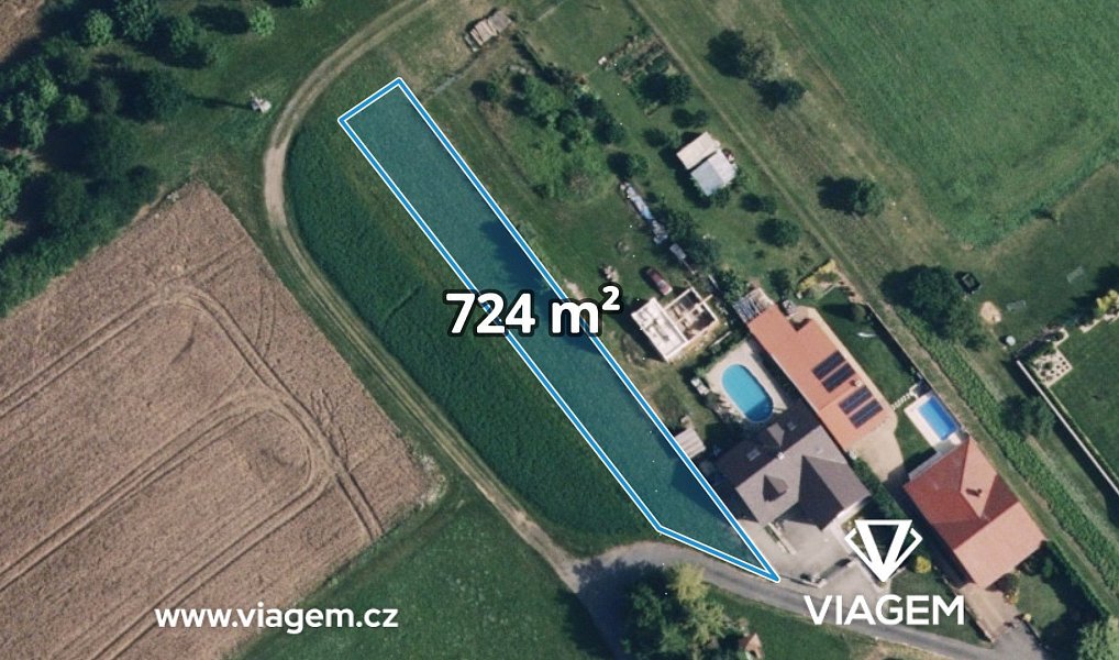 Prodej pozemku, 181 m², Přerov, Tučín