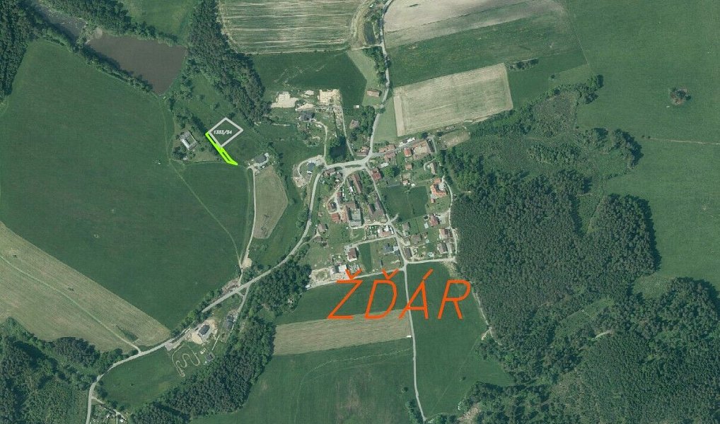 Prodej stavebního pozemku 1 793 m², Kaplice – náhled fotky 6