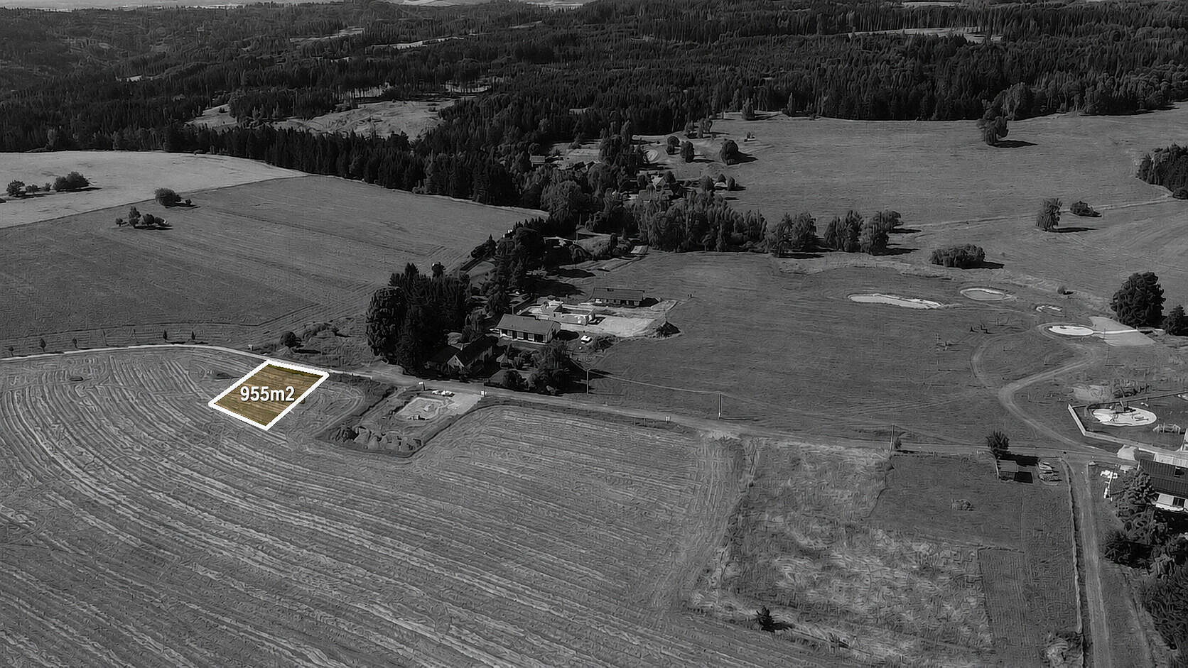 Prodej stavebního pozemku 955 m² – fotografie 3