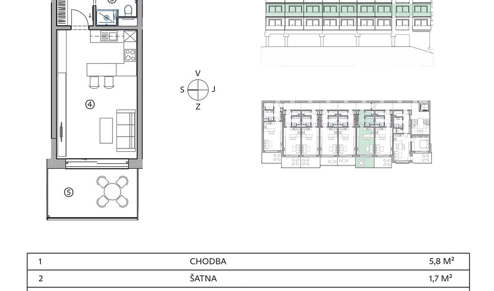 Prodej bytu 1+kk 35 m², Znojmo – náhled fotky 11
