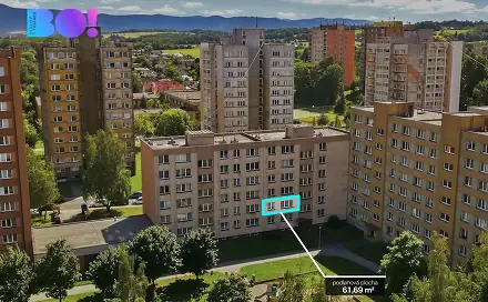 Prodej bytu 3+1 62 m², Okružní, Český Těšín, okres Karviná